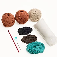 Spring Fox Crochet Kit by Loops & Threads®