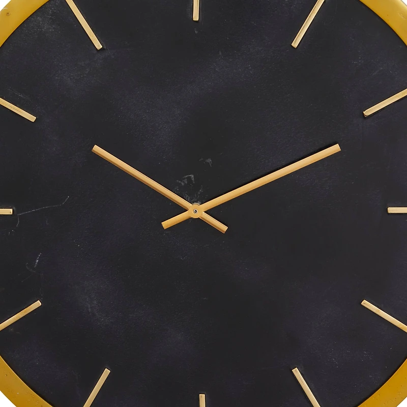 CosmoLiving by Cosmopolitan Glam Marble Wall Clock