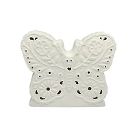 7.5" DIY LED Butterfly Ceramic Décor by Ashland®