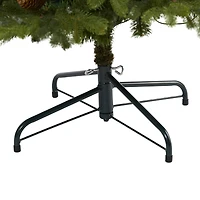 5.5ft. Pre-Lit Yukon Mountain Fir Artificial Christmas Tree, Clear Lights