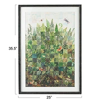 Hello Honey® 25" x 35.5" Botanical Serenity Fern Wall Art