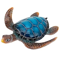 Design Toscano 14" Blue Sea Turtle Statue