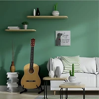 Stupell Industries Love is How Excited Your Dog is Quote Hearts Grey Red Canvas Wall Art