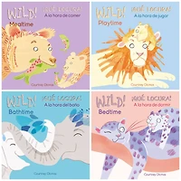 Child's Play Wild! Bilingual Board Books, Set of 4