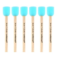 6 Pack: 1/2" Foam Stippler Set by Craft Smart®