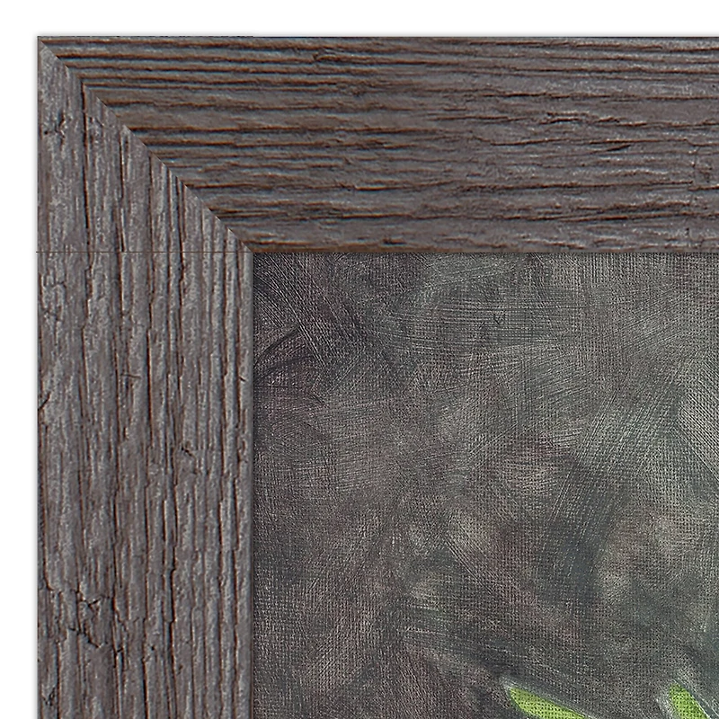 Christmas Flower Vase Western Gray Framed Print