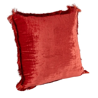 Hello Honey® 20" x 20" Berry Bliss Eyelash Fringe Pillow