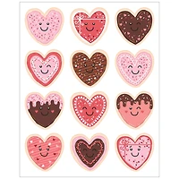 Teacher Created Resources® Frosted Heart Cookies Stickers, 72 Per Pack, 12 Packs total of 864