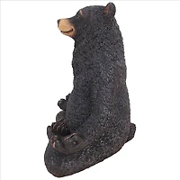 Design Toscano 8.5" Being One with the Honey Zen Bear Statue