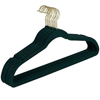 Simplify Super Slim Velvet Hangers with Gold Hook