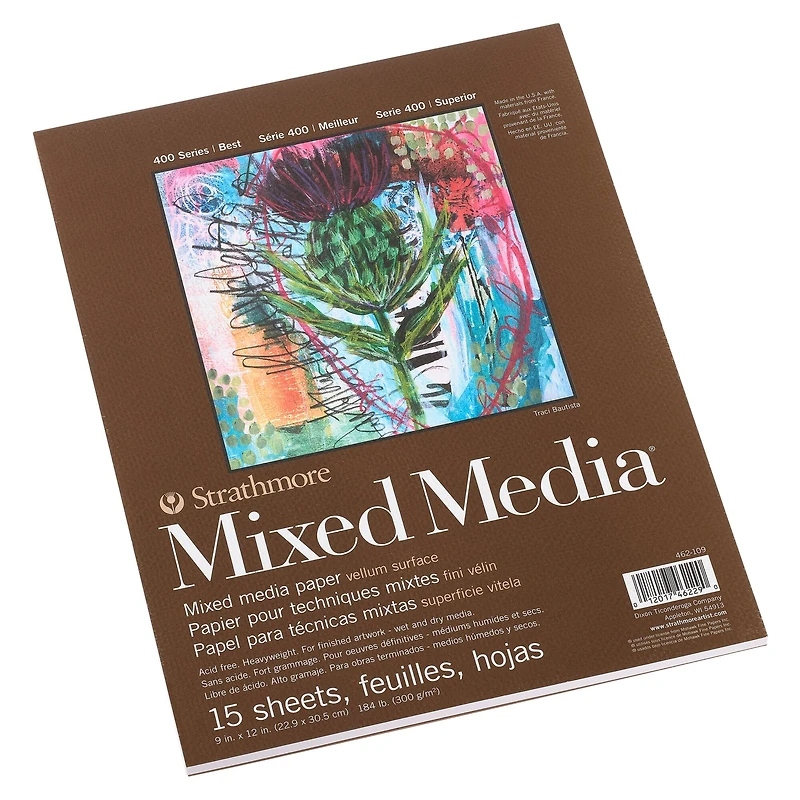 Strathmore® 400 Series Mixed Media Paper Pad