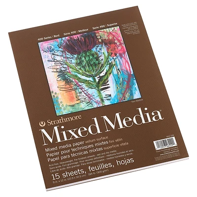 Strathmore® 400 Series Mixed Media Paper Pad