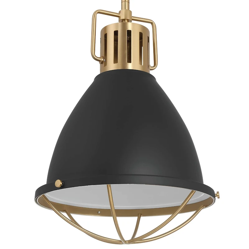 Hello Honey® Kent Industrial Oversized Caged Metal Ceiling Light