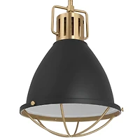 Hello Honey® Kent Industrial Oversized Caged Metal Ceiling Light