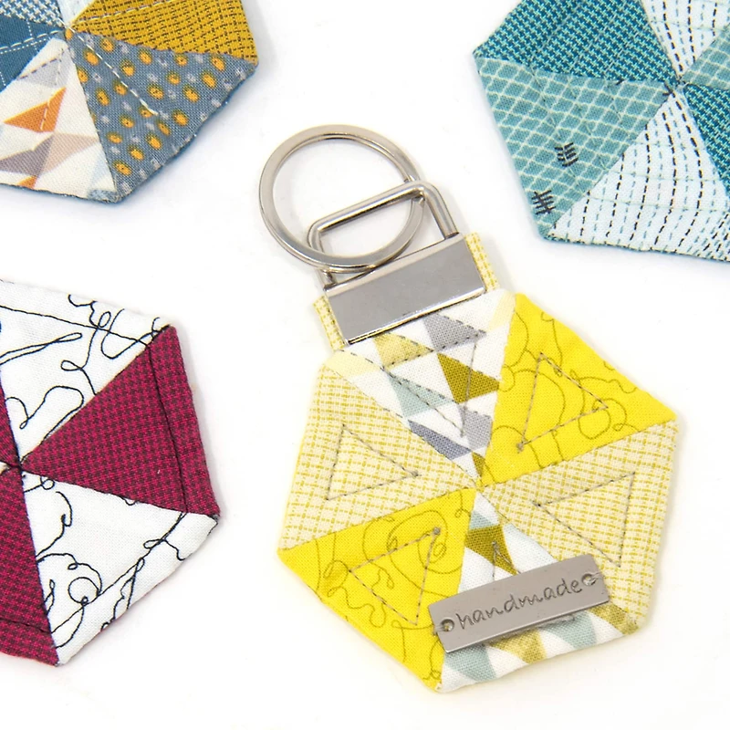 Dritz® Silver 1" Key Fob Hardware, 12ct.