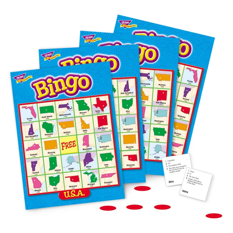 Trend Enterprises® U.S.A. Bingo