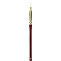 Connoisseur® Pure Synthetic Bristle Long Handle Filbert Brush