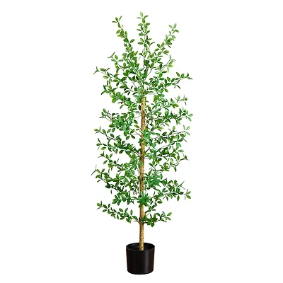 5ft. Artificial Shady Lady Black Olive Tree