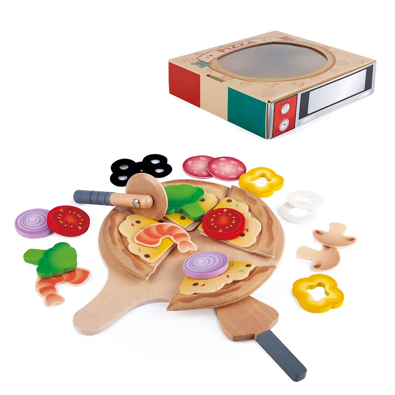 Hape Perfect Pizza Kitchen Food Playset