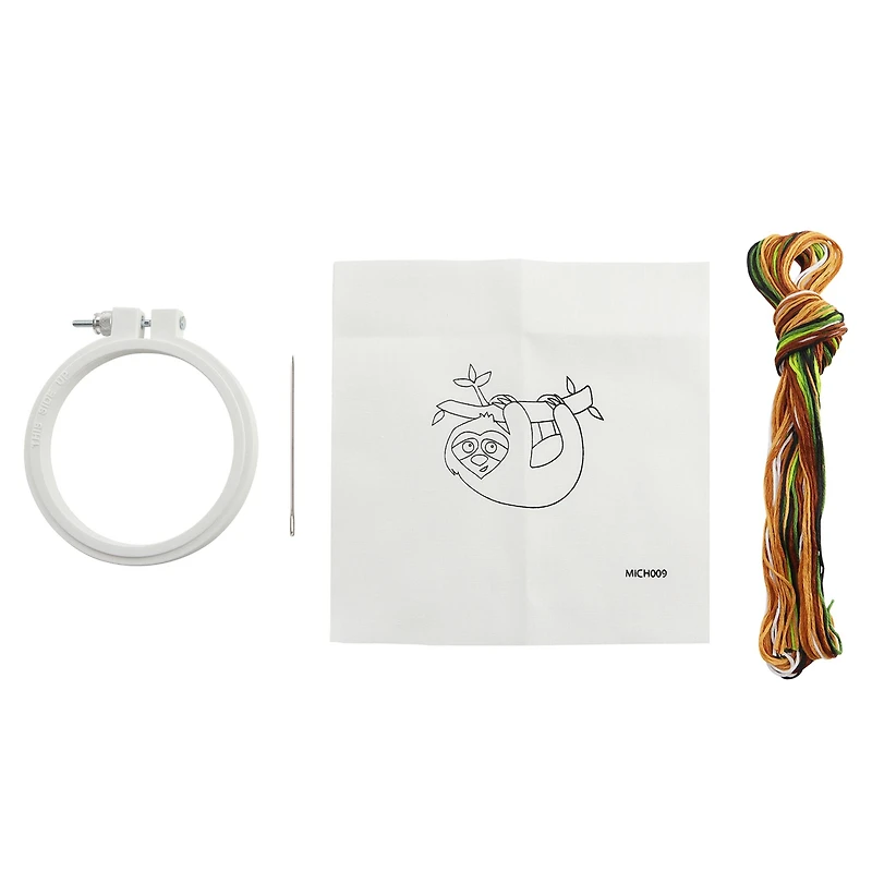 Sloth Punch Needle Kit by Loops & Threads™