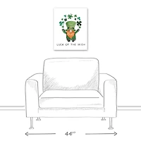 So Very Lucky Canvas 16" x 20" Canvas Wall Art