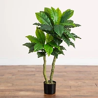 4ft. UV Resistant Artificial Bird Nest Fern Tree (Indoor/Outdoor)