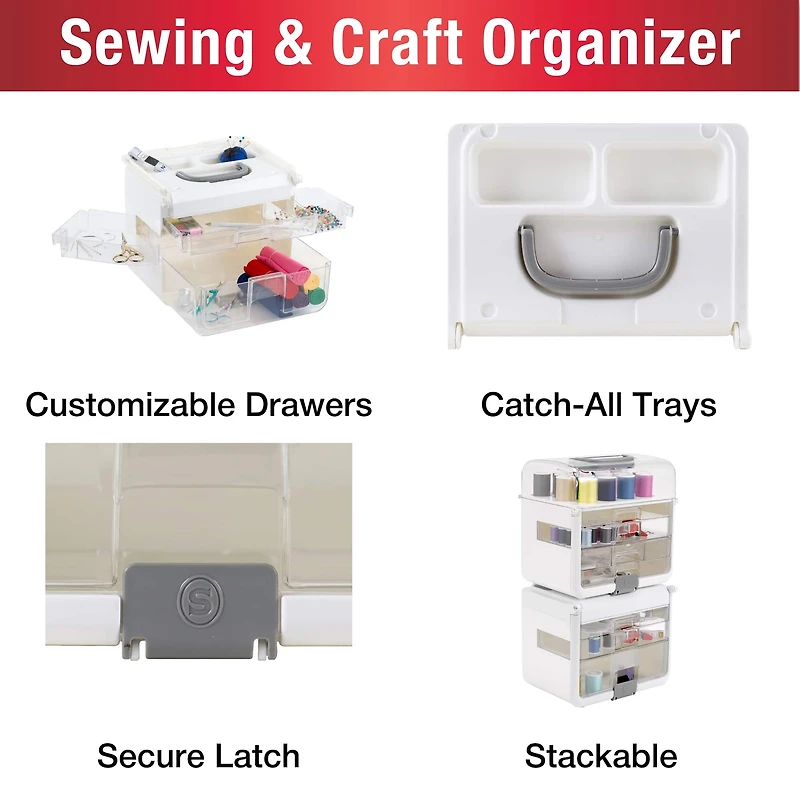 SINGER® Sew-It-Goes® Stackable Storage Case