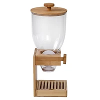 Natural Bamboo Cereal Dispenser