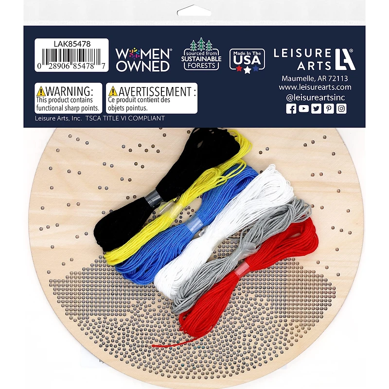 Leisure Arts® Intermediate Lighthouse Wood Stitchery Kit