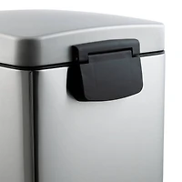 Organize It All 2 Pack Stainless Steel Trash Bins