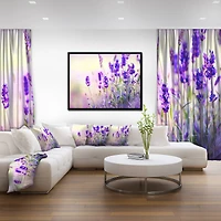 Designart - Purple Lavender Field