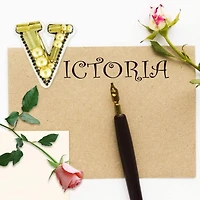 Crystal Art Beadwork Kit For Creating Broоch Victoria