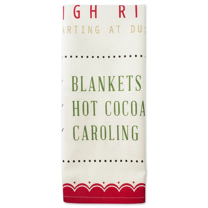 DII® North Pole Holiday Printed Dishtowel Set