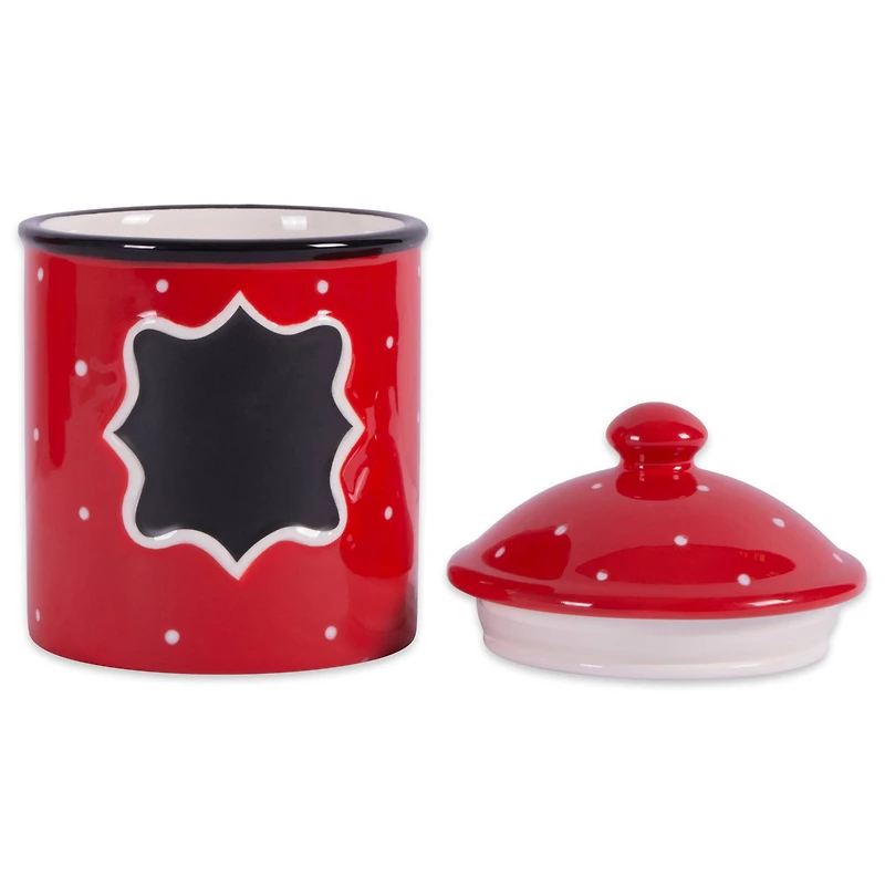 DII® Small Ceramic Red Canister