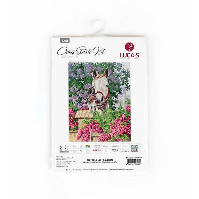 Luca-s Gentle Affection Counted Cross Stitch Kit