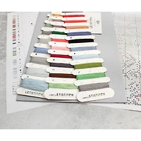 LetiStitch Winter Cat Counted Cross Stitch Kit