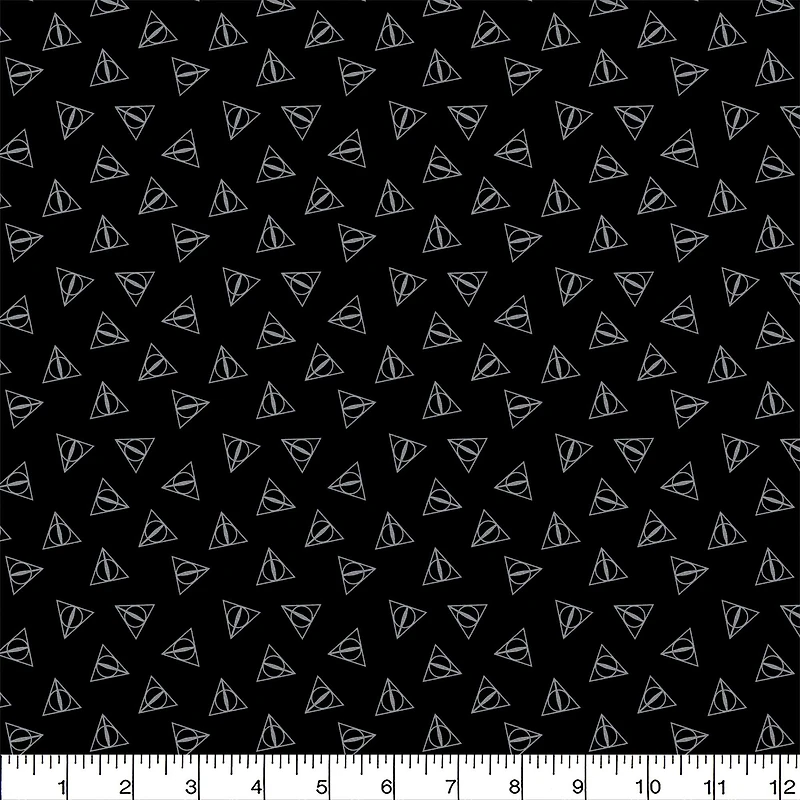 Camelot Fabrics Harry Potter Diamonds Cotton Precut, 4ct.