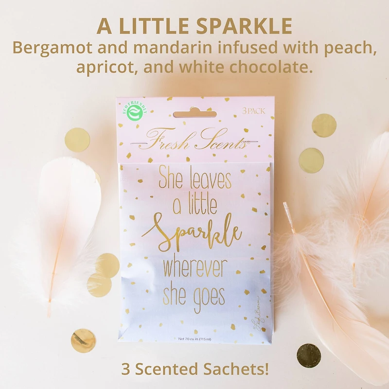 Willowbrook® Fresh Scents™ Little Sparkle Fragrance Sachets, 3ct.
