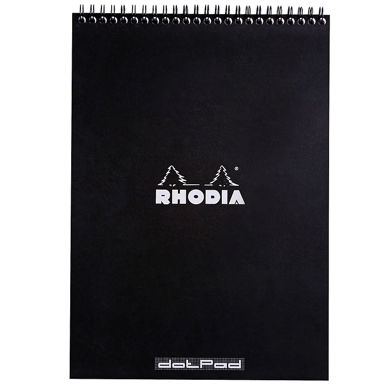 Rhodia® Black Dot Wire-Bound Sketchbook, 8.25" x 11.75"