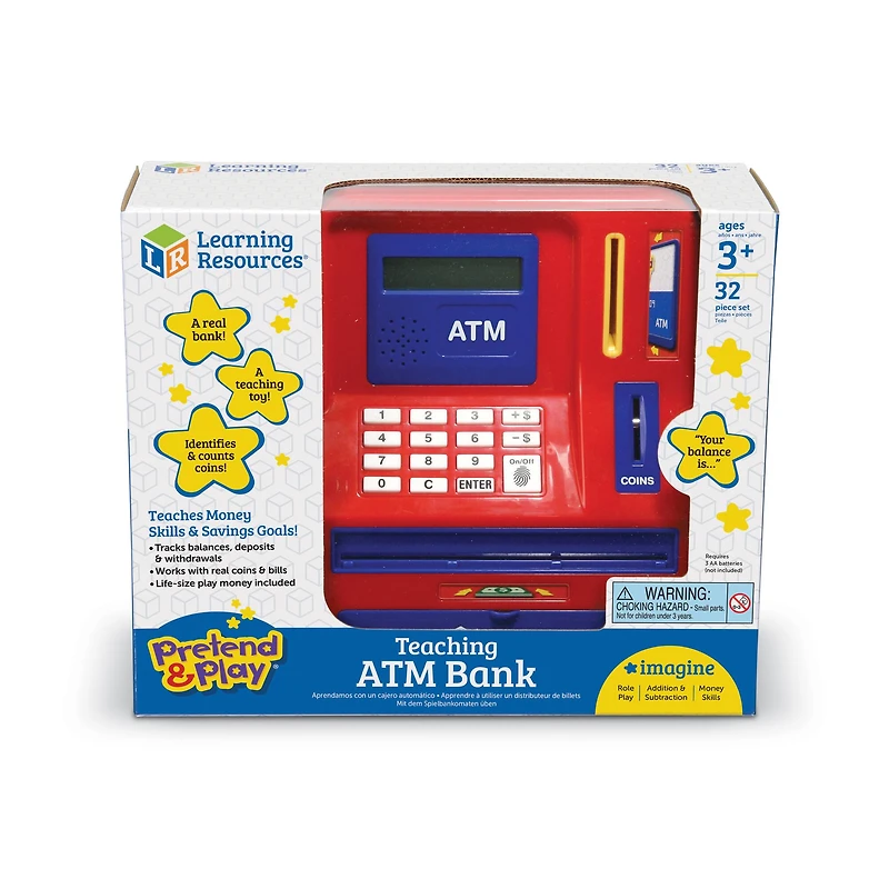 Pretend & Play - Teaching ATM Bank
