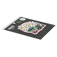 Iron-On & Adhesive Be Kind Embroidered Patch by Make Market®