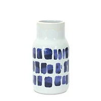 Two-Tone Tie Dye Design Ceramic Vase Set