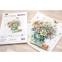 Luca-s April Bouquet Counted Cross Stitch Kit