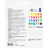 Faber-Castell Creative Studio 24 Color Watercolor Paint Set