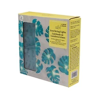 10ct. Monstera Leaf Icon Warm White LED String Lights by Ashland®