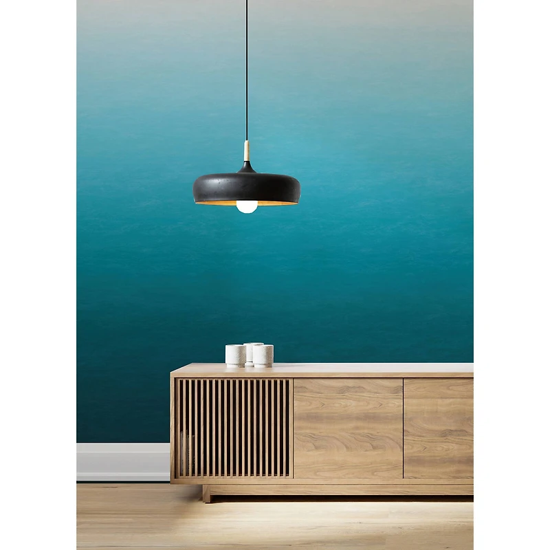 Katie Hunt Teal Blue Ombre Caribbean Sea Wall Mural