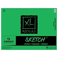 6 Pack: Canson® XL® Recycled Sketch Pad, 18" x 24"