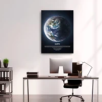 Earth Canvas Giclee