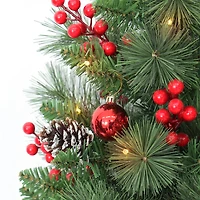 30" Pre-Lit LED Urn Filler with Battery-Operated Timer, 2ct.