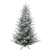 6.5ft. Unlit Real Touch™️ Flocked Little River Fir Artificial Christmas Tree